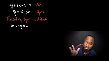 Simultaneous Equations - Elimination Method