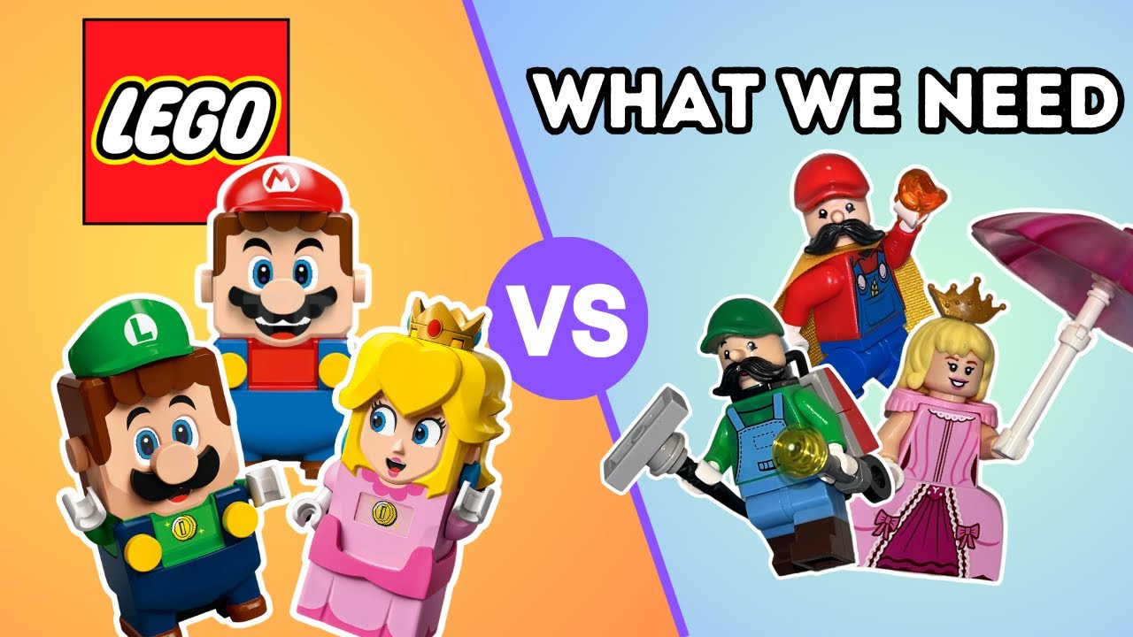 I Fixed LEGO SUPER MARIO'S Minifigure Problem! - YouTube