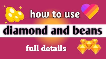how to use diamond in like app | likee beans kya hota hai | likee me diamond kya hai