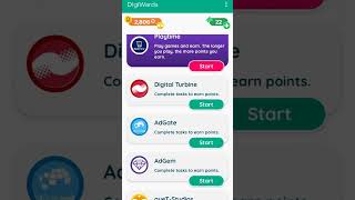 شرح تطبيق digiwards وطريقة الربح منه ? يوميا الربح_من_الإنترنت الربح_من_الهاتف ربح_المال