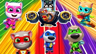 Talking Tom Hero Dash  Discover all the heroes  New ULTRAHERO  All BOSSES Superworld  Gameplay