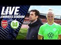 RE-LIVE | Die letzten Augenblicke vor Arsenal - Wolfsburg mit Pia-Sophie Wolter &amp; Ralf Kellermann