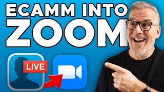 How To Use Ecamm Into Zoom!