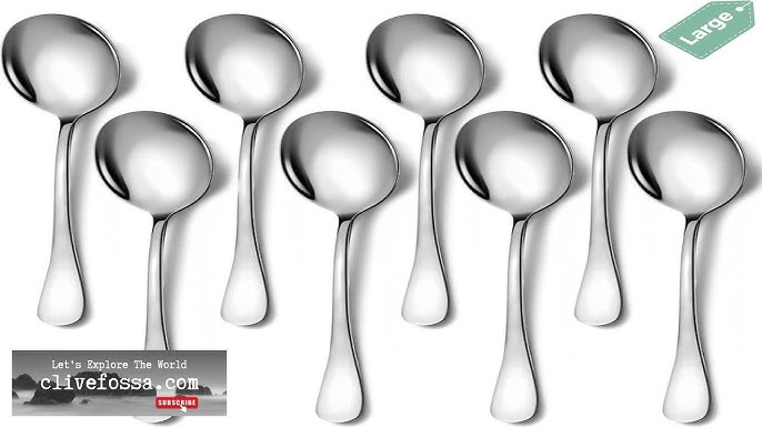 Luxury 5pcs Gold Buffet Serving Spoon Stainless Steel Salad Fork Cake