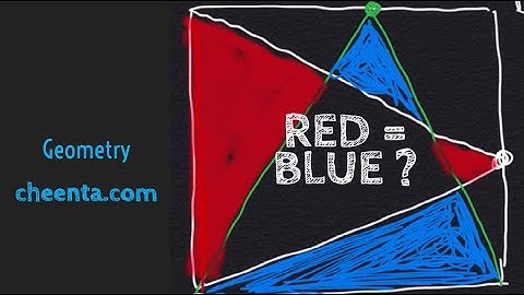 Carpet Strategy in Geometry || Maths Olympiad