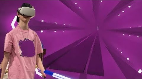 I Played Beat Saber In Mixed Reality (Oculus Quest 2)