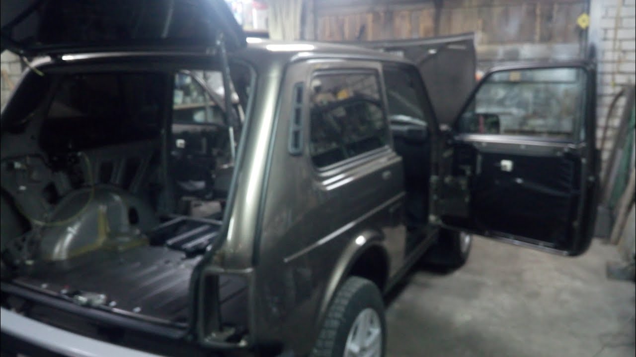 Разбор "Нива Легенда" для обработки скрытых полостей. - YouTube