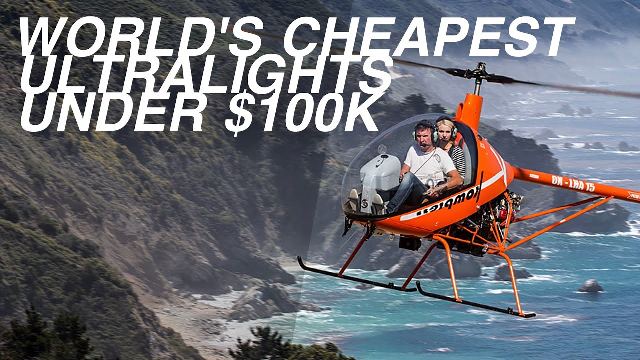 Top 3 Cheapest Ultralight & Kit Helicopters Price & Specs YouTube
