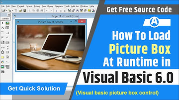 How to load picture box at runtime in visual basic 6.0 | Visual basic picture box control