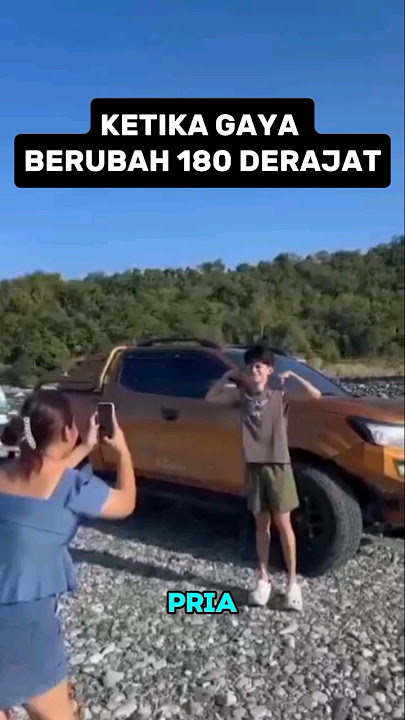 Ketika gaya berubah 180 derajat #shorts #funny #lol #viral