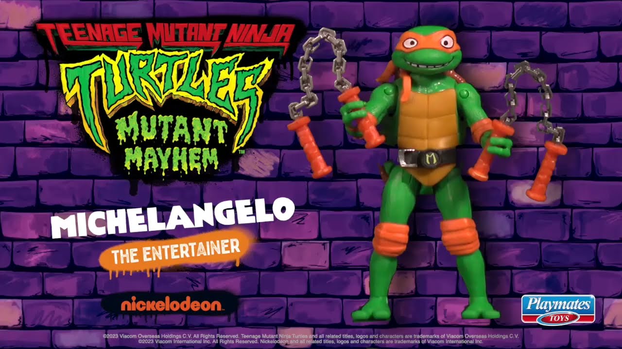 Фигурка TMNT Микеланджело 11 см (83283) купить в интернет магазине