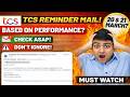 TCS NQT Result Out? 😱| TCS Reminder Mail 🔥 | OFF CAMPUS TCS NQT Interview mails |