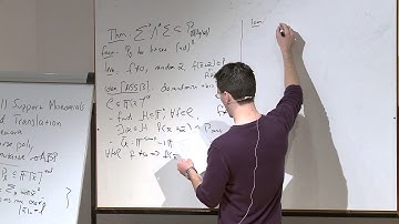 Michael Forbes: Translation and Rank Concentration - צילום הרצאות סטודיו האנה בי