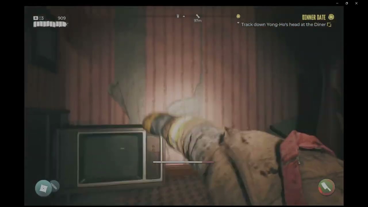 Dead island 2 - Jumped Over The Zombie Running Up The Stairs.