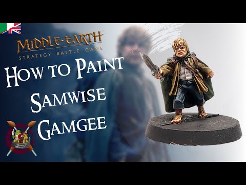 How to Paint Samwise Gamgee - Mini Tutorial [ITA sub ENG]