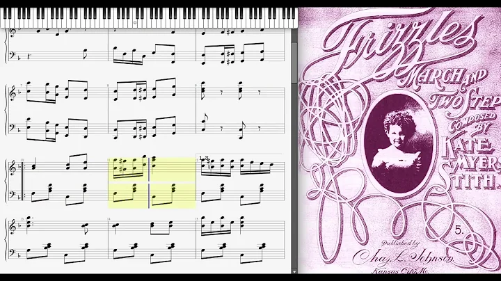 Frizzles by Kate Myers Stith (1907, Two Step piano)