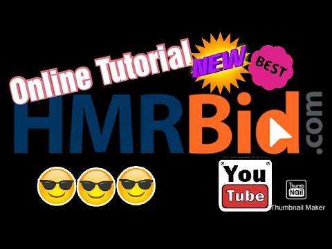 How to do HMR online Auction