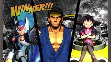 ULTIMATE MARVEL VS. CAPCOM 3 Ryu,Zero,Tron Gameplay Request