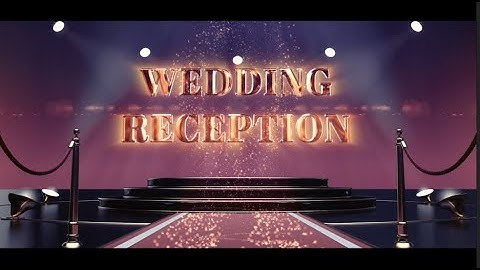 映画の予告風オープニングムービー（レッドカーペット）