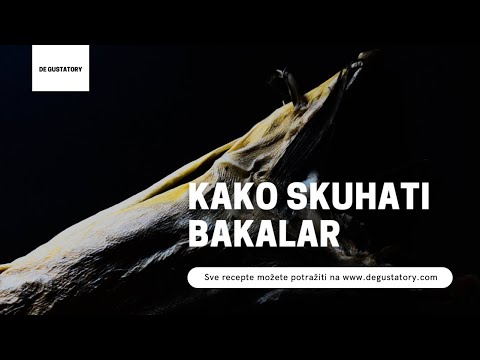 Video: Kako Kuhati Bakalar Sa Sirom