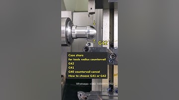 Case share for tools radius countervail by G41& G42 | CNC SMARTLATHE