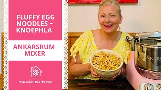 Fluffy Homemade Egg Noodles with Your Ankarsrum Mixer