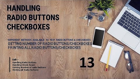 Selenium WebDriver - Handling Checkboxes and Radio Buttons on a Webpage - Selenium Automation