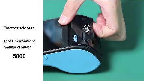 Wiseasy N5 Opening and closing test of paper cabin cover