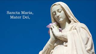 Ave Maria, Hail Mary - Catholic Gregorian Chant Hymn to the Blessed Mother of God