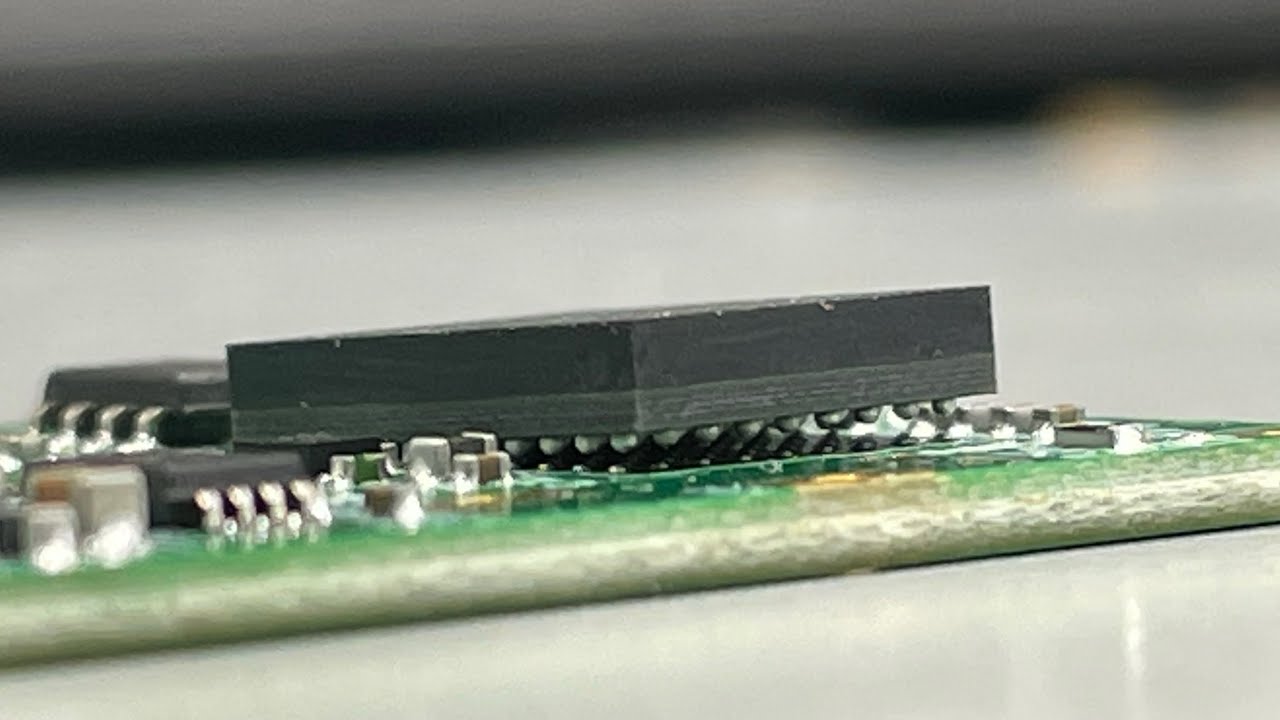 Замена микросхемы в корпусе BGA - YouTube