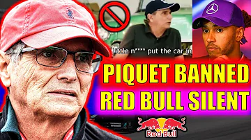 Nelson Piquet BANNED by F1 for Hamilton Abuse, Red Bull REFUSE to Respond?! 😳 F1 News