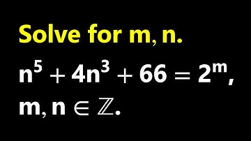 A Diophantine Equation | Find Integer Solutions.