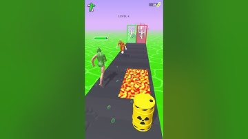 Monsters Lab - Freaky Running 😈 4 Level Gameplay Walkthrough | Best Android, iOS Games #shorts