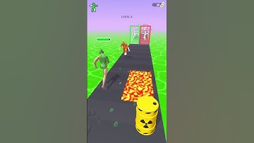 Monsters Lab - Freaky Running 😈 4 Level Gameplay Walkthrough | Best Android, iOS Games #shorts