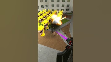 🌳☀️💥 SPRUNKI SIMON HORROR VS LASER GUN IN GMOD