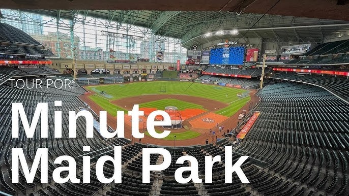 Minute Maid Park Houston Astros stadium ballpark tour and vlog! 