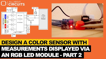 Design a Color Sensor with Measurements Displayed via an RGB LED Module, Part 2