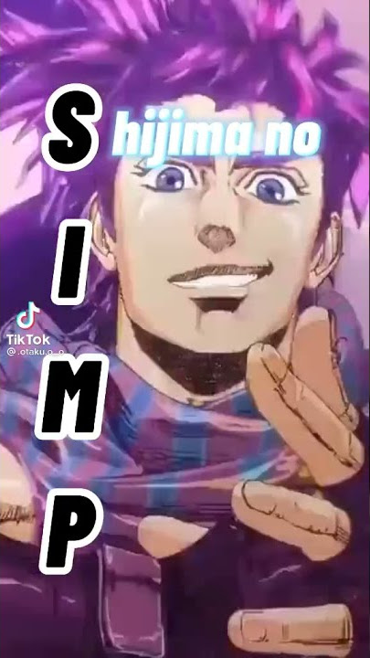 JoJo simp