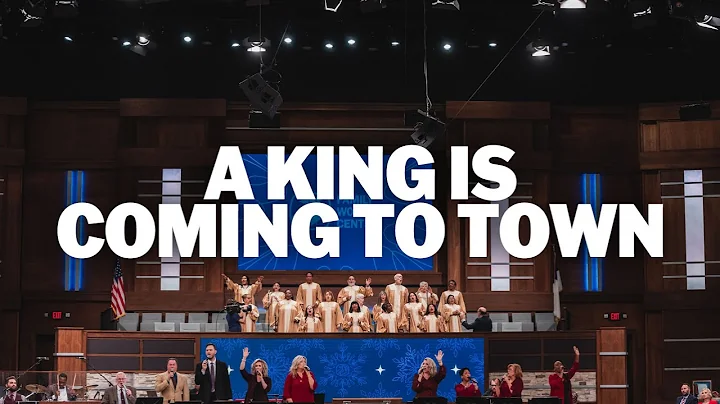 A King Is Coming To Town (LIVE) | Resurrection Choir and Singers
