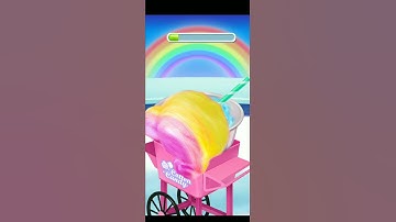 UNICORN RAINBOW COTTON CANDY MAKER #3 | PLAY FUN COOKING GAME | ALL LEVEL GAME ON ANDROID /IOS