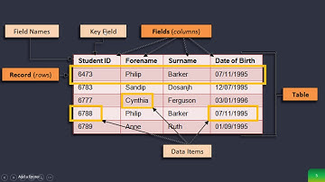 اساسيات عامة عن قواعد البيانات |  basic of database