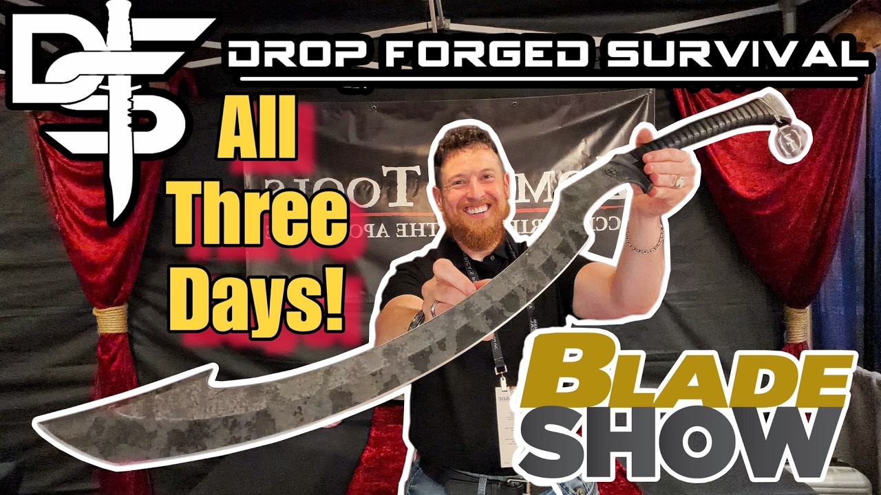 World's Largest Sword & Knife Expo | Craziest Pocket Check - Blade Show Atlanta 2026