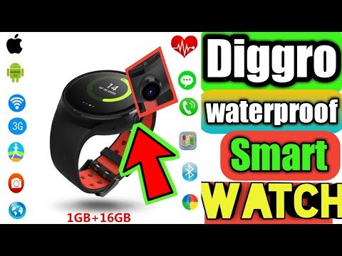 Best Waterproof Smart Watch/Diggro DI06 1GB/16GB Smart Watch Android 5.1