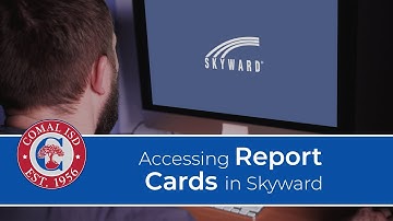 Accessing Report Cards in Skyward