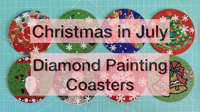 100 - Diamond Painting Mandala Coasters 