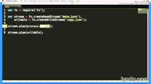 46 - nodejs основы (События и потоки: Передача читаемых данных в поток для записи)