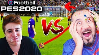 VİDEOYU BİTİR DİYE YALVARDI! TAM 8 GOLLÜ EFSANE MAÇ! | PES 2020 KAPIŞMA SESEGEL VS GEREKSİZODA