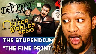 Reaction to THE FINE PRINT | The Outer Worlds Song