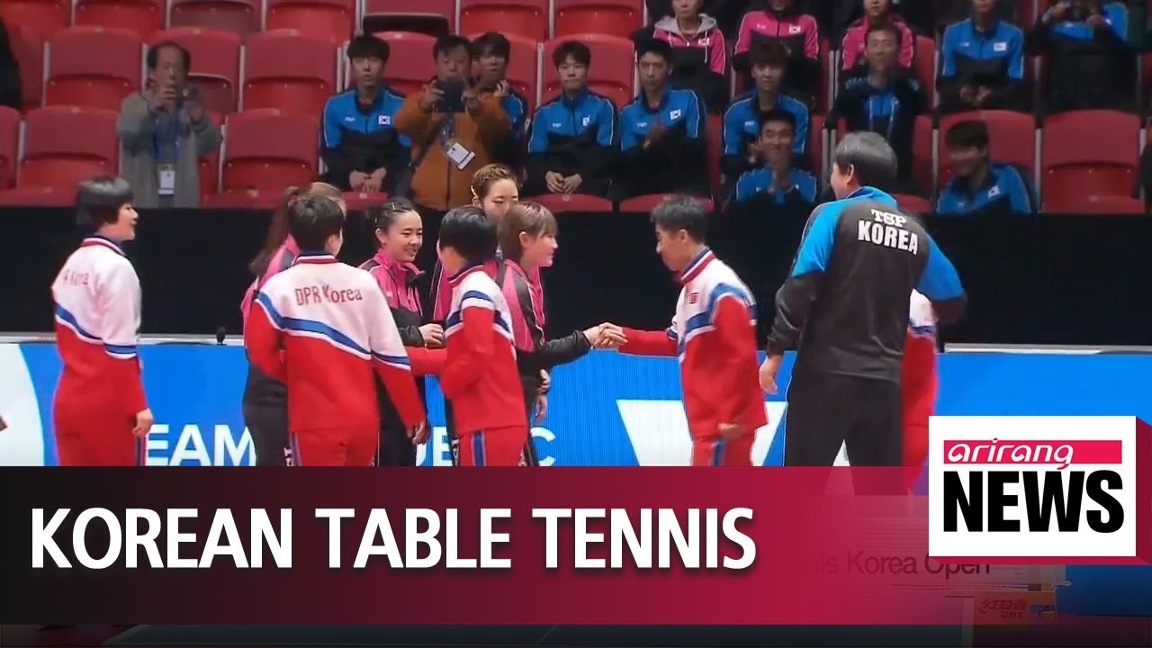 South And North To Form Joint Teams At Table Tennis Korea Open