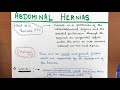 Abdominal hernia  surgery english